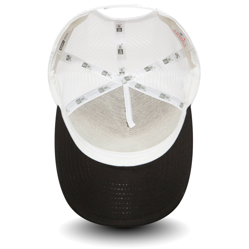 NEW ERA LA Dodgers Clean Black A-Frame Trucker Cap