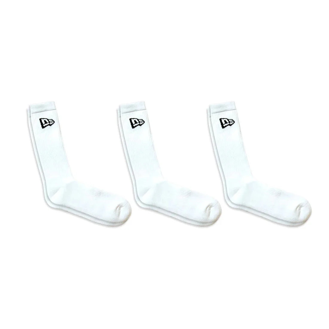 NEW ERA New Era Flag 3 Pack Crew White Sock