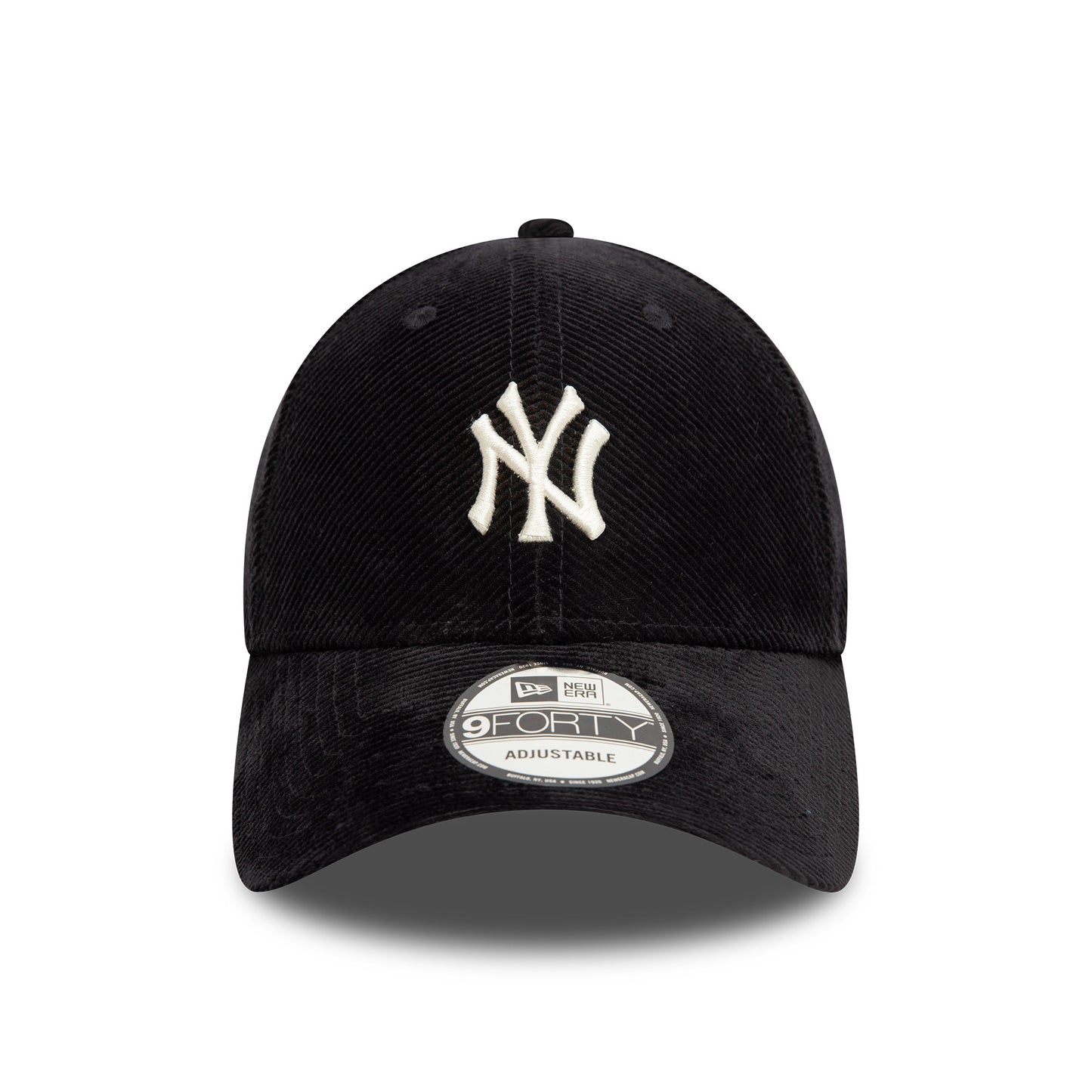 NEW ERA New York Yankees Cord Black 9FORTY Adjustable Cap