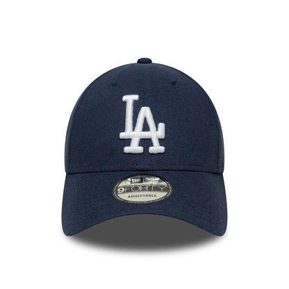 LA Dodgers Linen Navy 9FORTY Adjustable Cap
