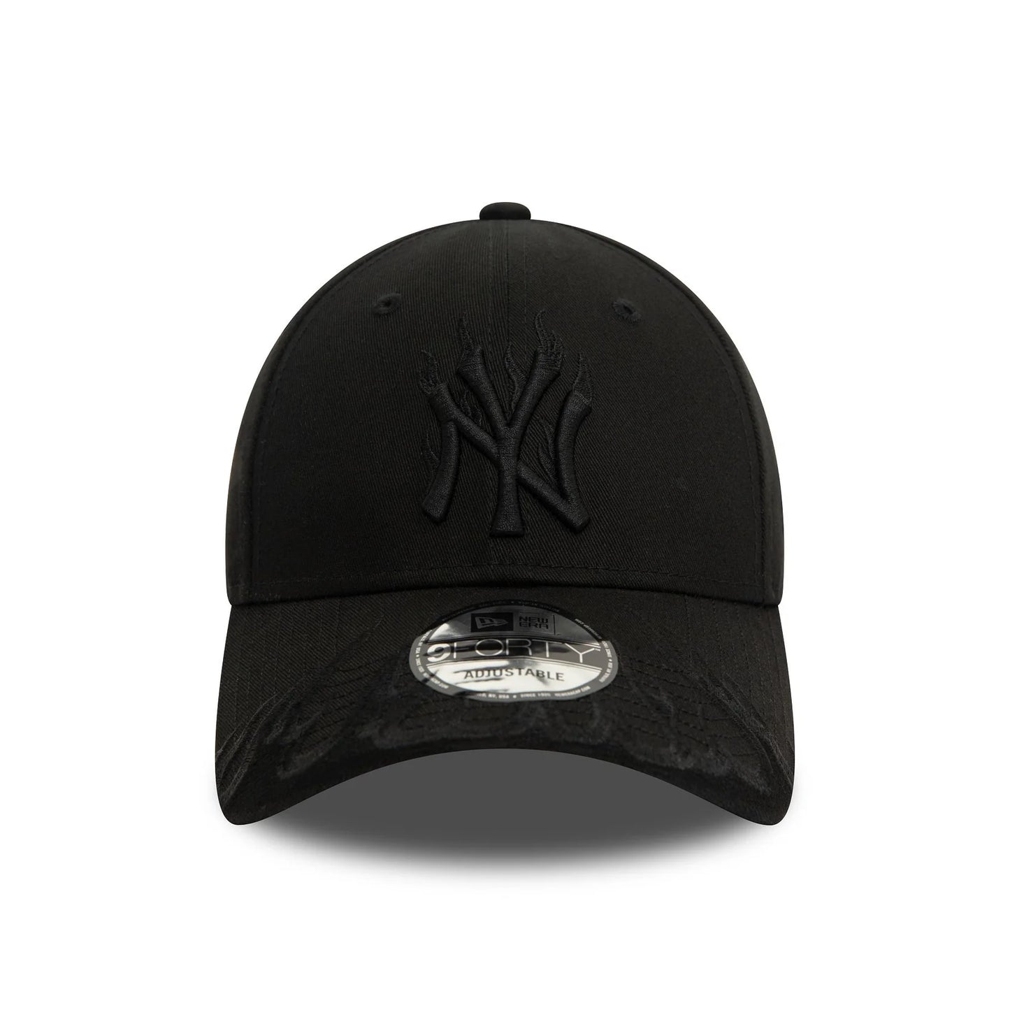 NEW ERA New York Yankees MLB Flame Black 9FORTY Adjustable Cap