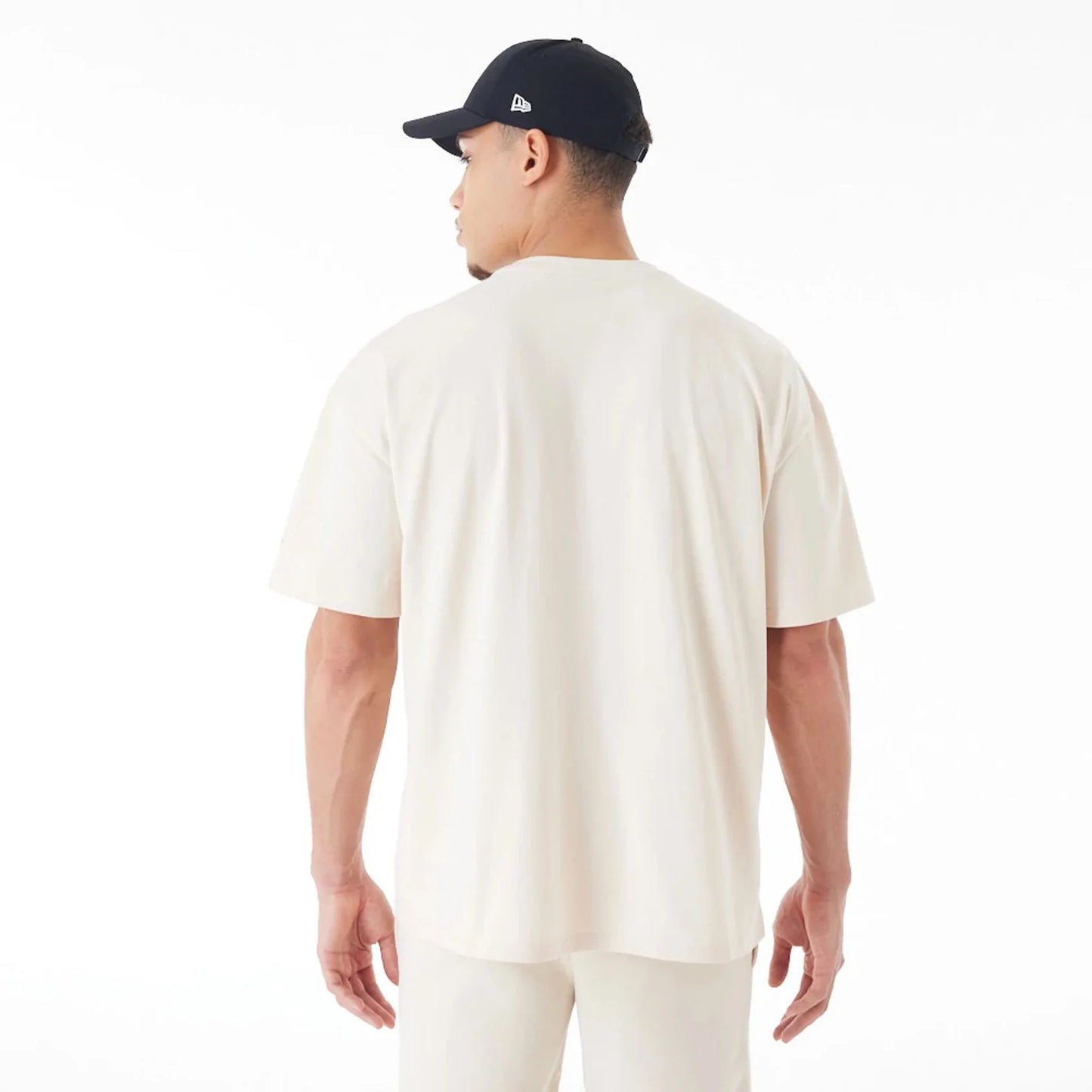 NEW ERA Flag Cream Oversized T-Shirt