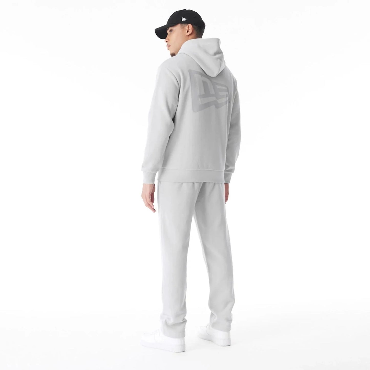 New Era Grey Straight Leg Joggers