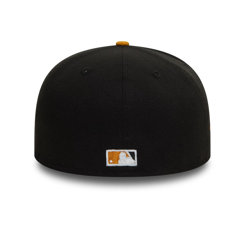 LA Angels Contrast Cord Black 59FIFTY Fitted Cap