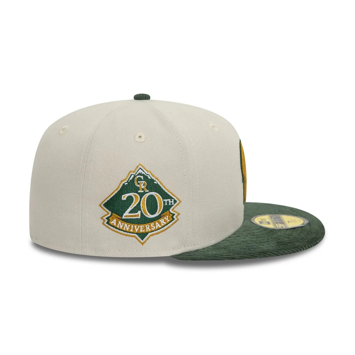 NEW ERA Colorado Rockies Authentic On Field green beige 59FIFTY Fitted Cap