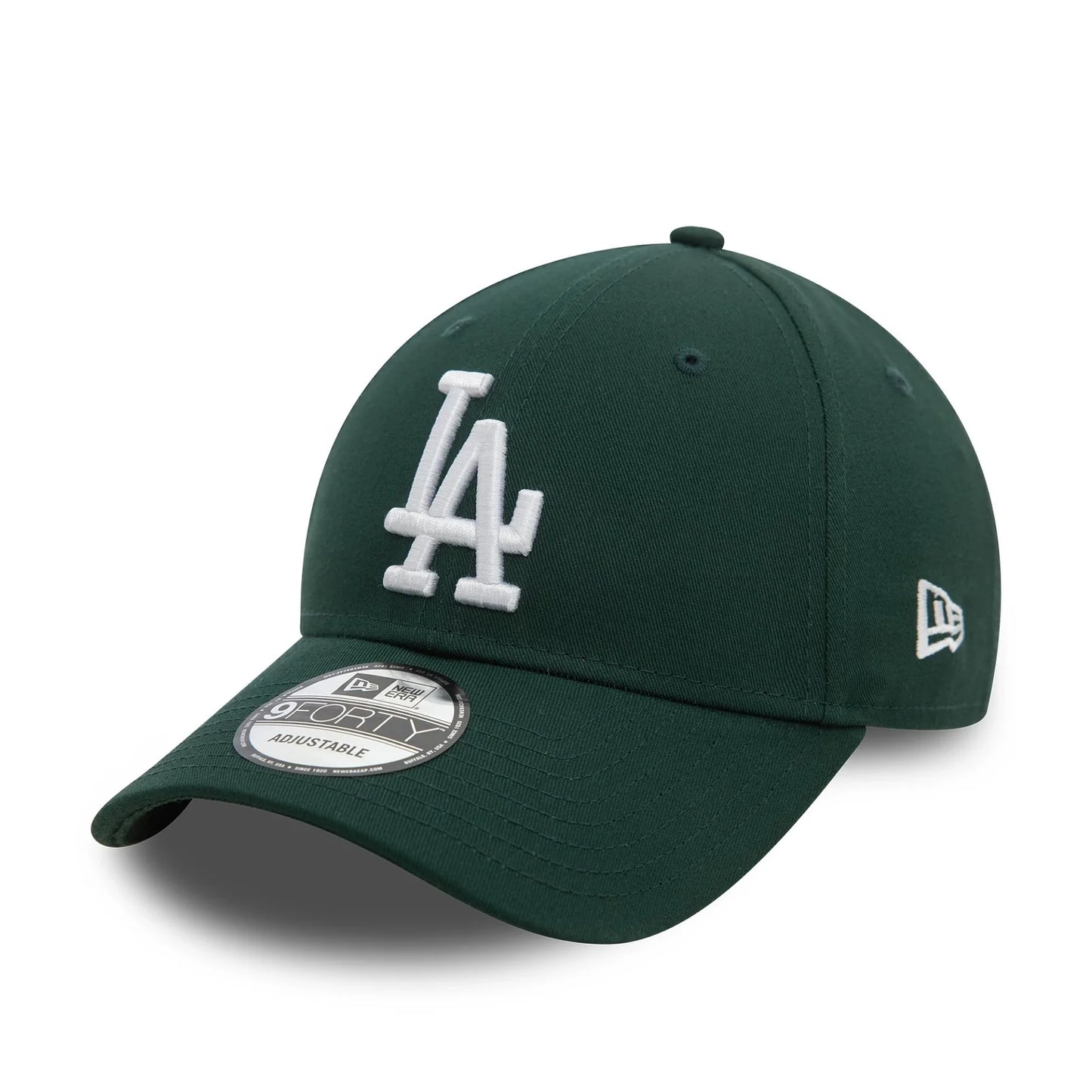 NEW ERA LA Dodgers League Essential Dark Green 9FORTY Adjustable Cap