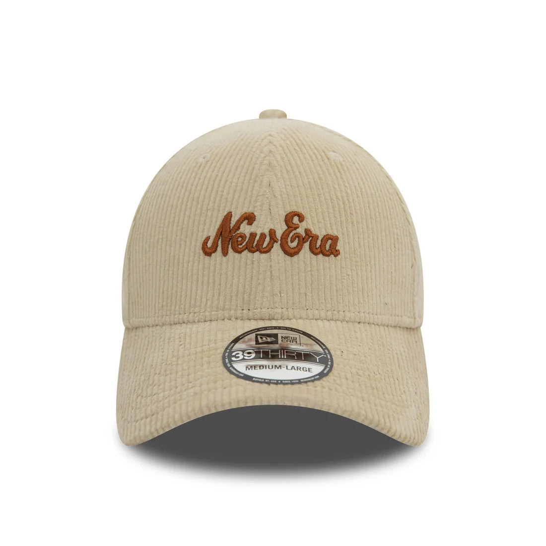 NEW ERA Script Cord Light Beige 39THIRTY Stretch Fit Cap