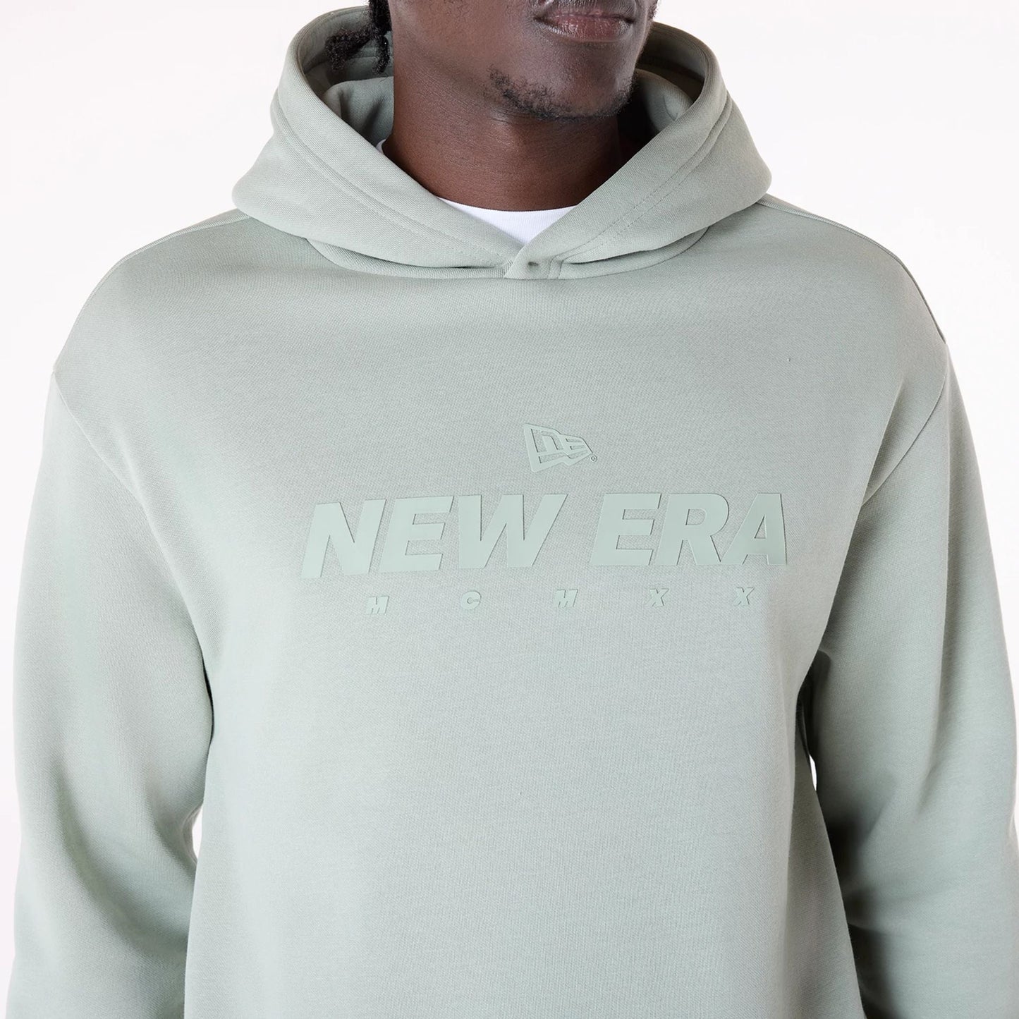 New Era Flag Pastel Green Oversized Pullover Hoodie