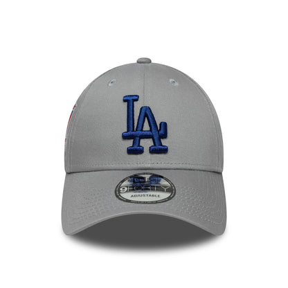 LA Dodgers MLB Side Patch Grey 9FORTY Adjustable Cap