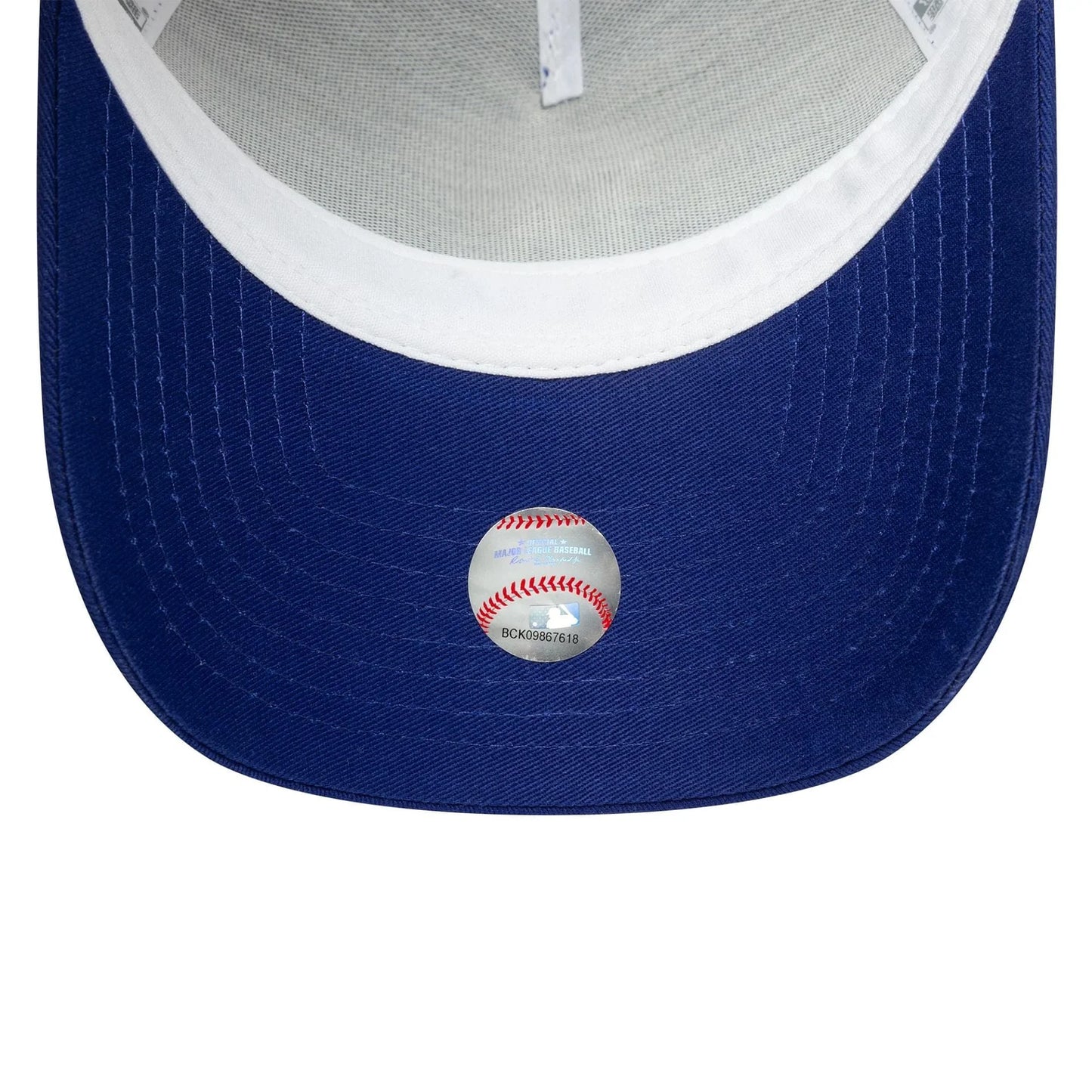 NEW ERA LA Dodgers MLB Side Patch Dark Blue 9FORTY A-Frame Trucker Adjustable Cap