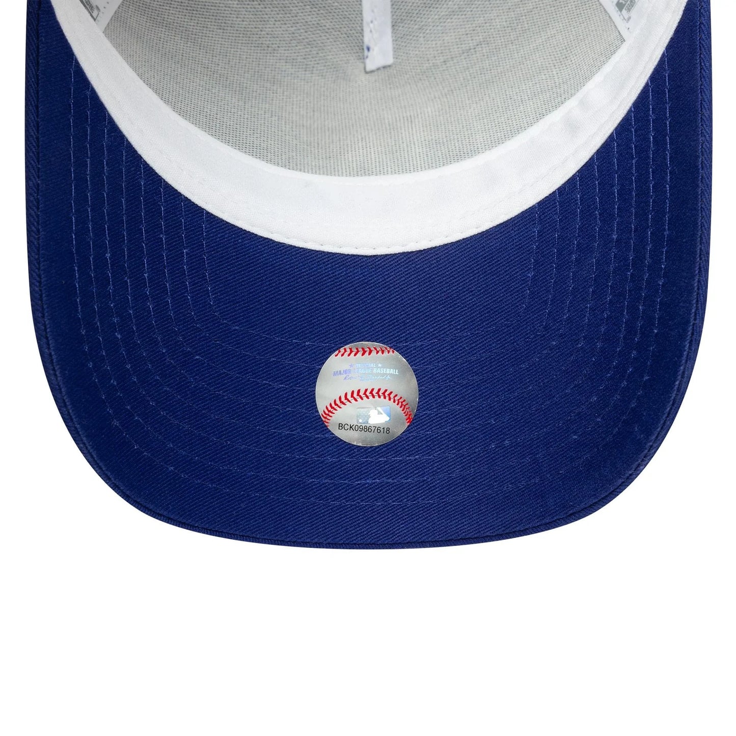 LA Dodgers MLB Side Patch Dark Blue 9FORTY A-Frame Trucker Adjustable Cap