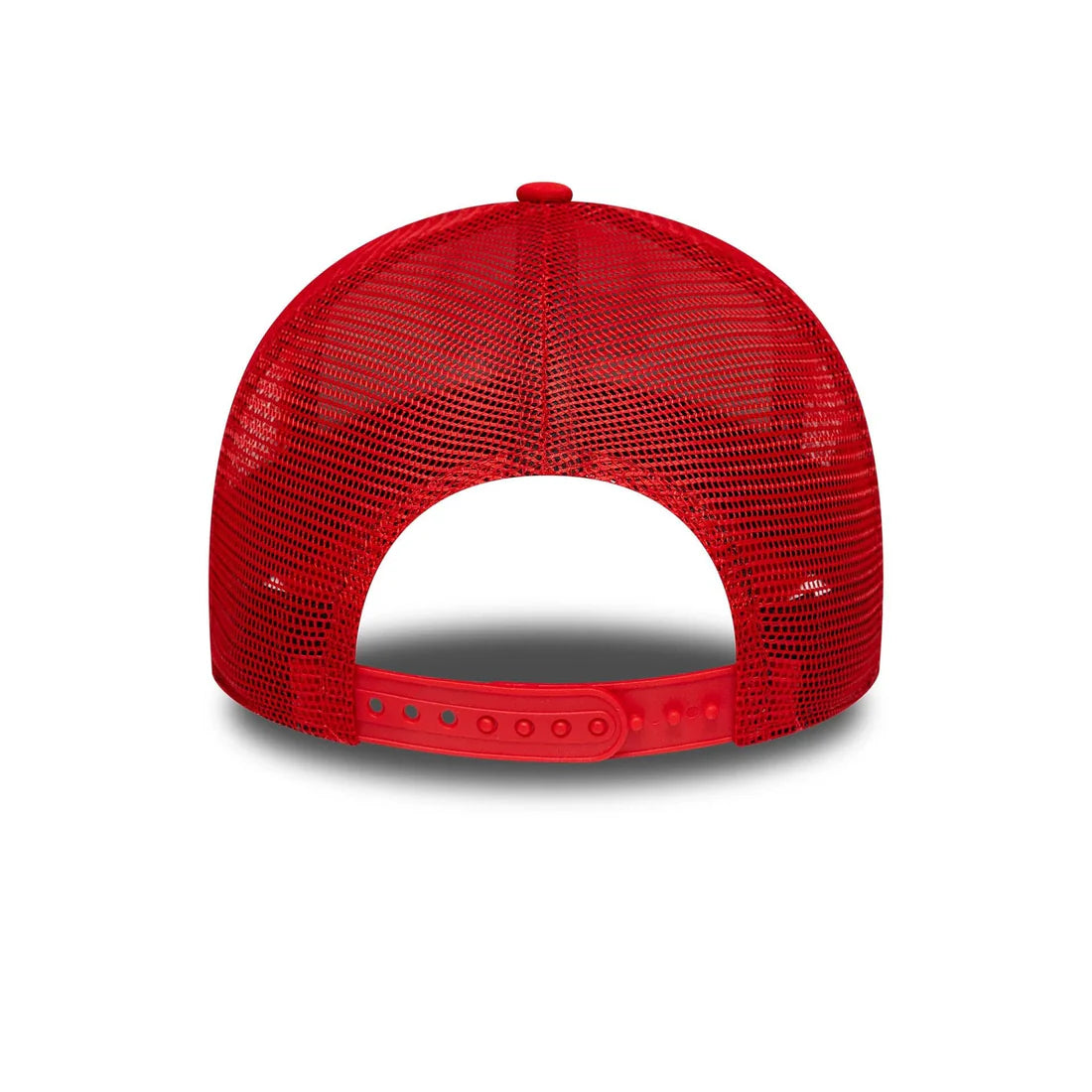 NEW ERA Chicago Bulls NBA Side Patch Red 9FORTY A-Frame Trucker Adjustable Cap