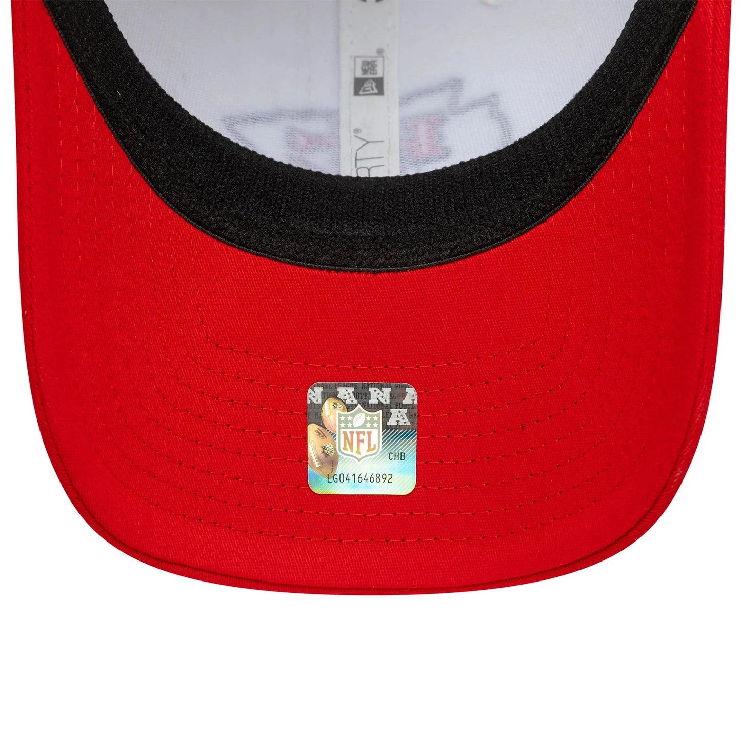 NEW ERA Kansas City Chiefs NFL Team Logo White 39THIRTY Stretch Fit Adjustable Cap