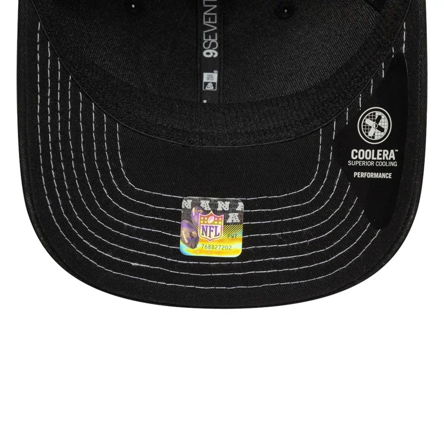 NEW ERA Las Vegas Raiders NFL Black 9SEVENTY Stretch Snap Adjustable Cap