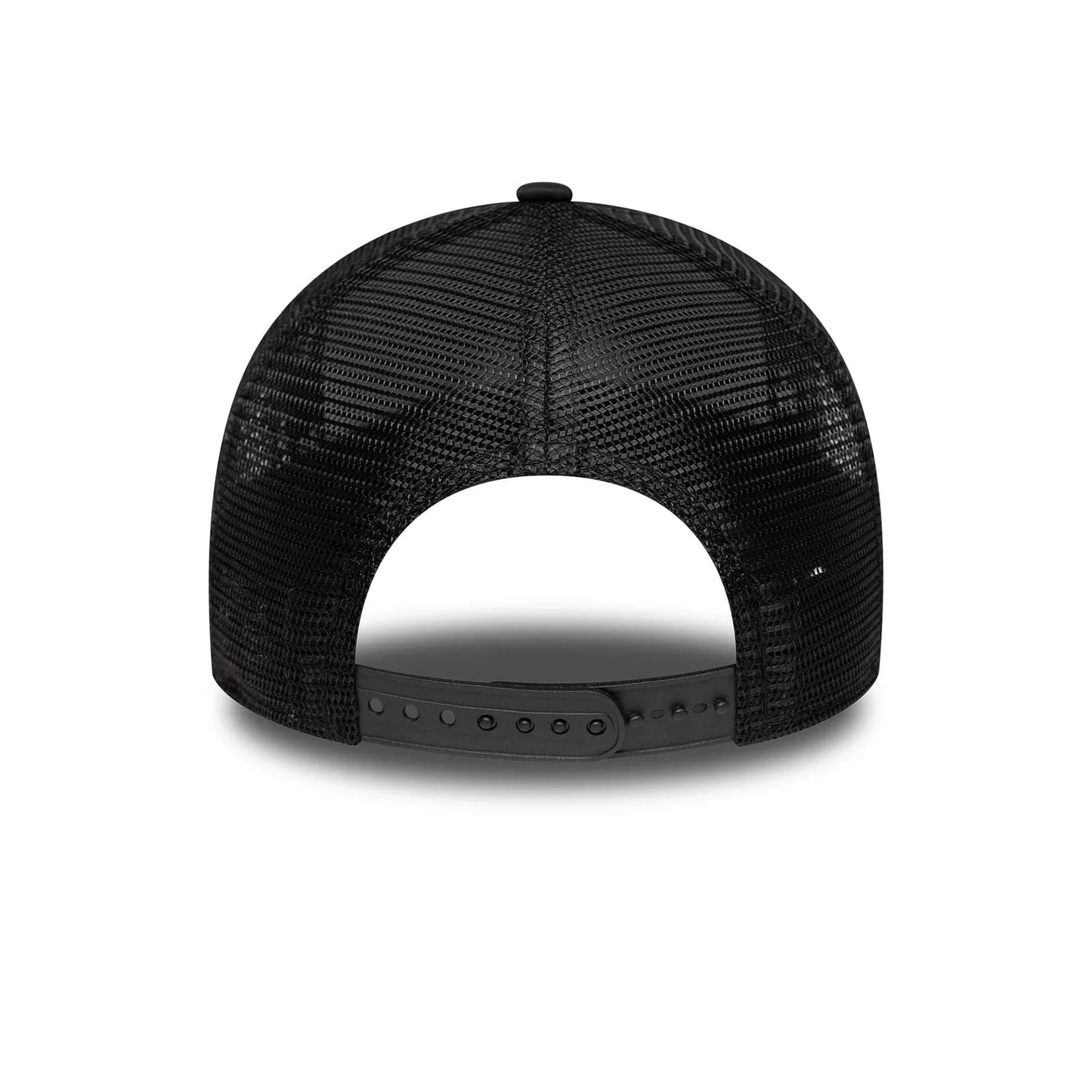 New Era Graphic Patch Black 9FORTY A-Frame Trucker Adjustable Cap