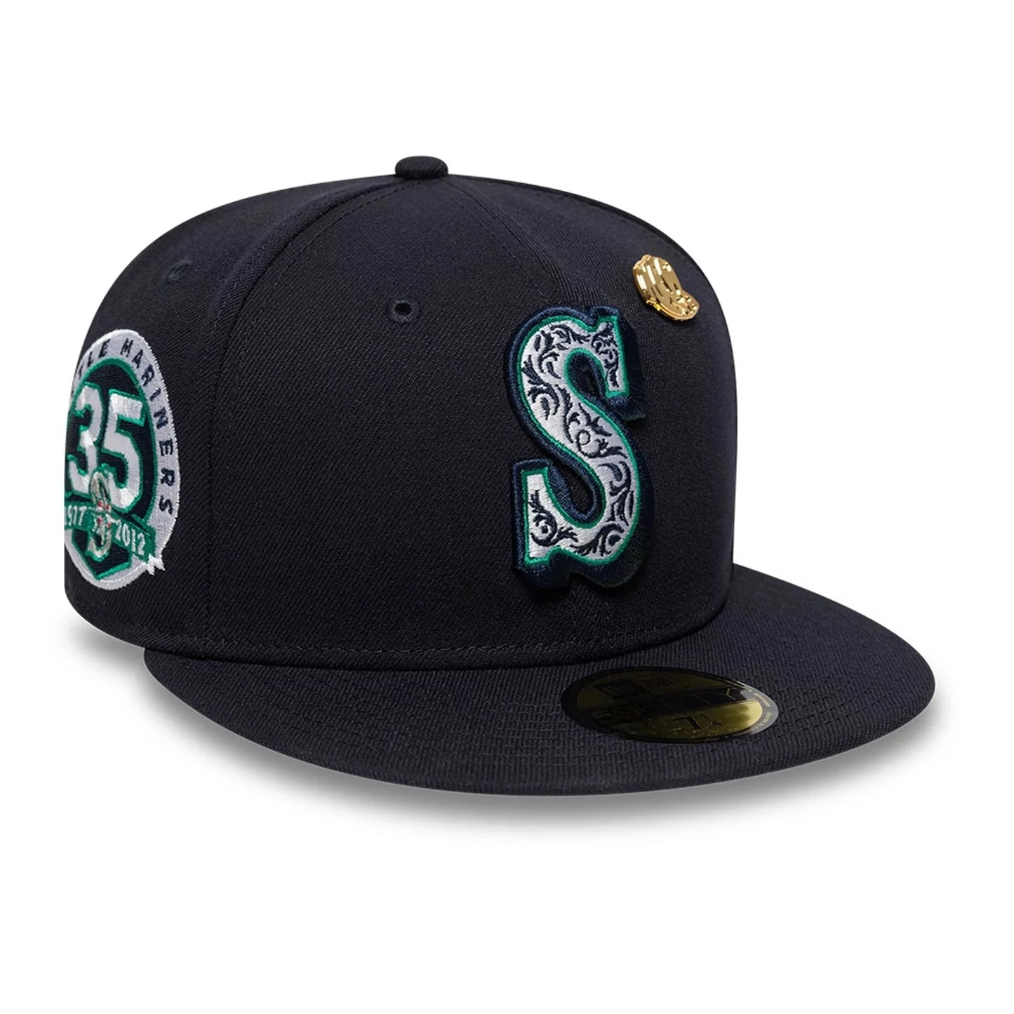 NEW ERA Seattle Mariners Cooperstown Seasonal Navy 59FIFTY FItted Cap