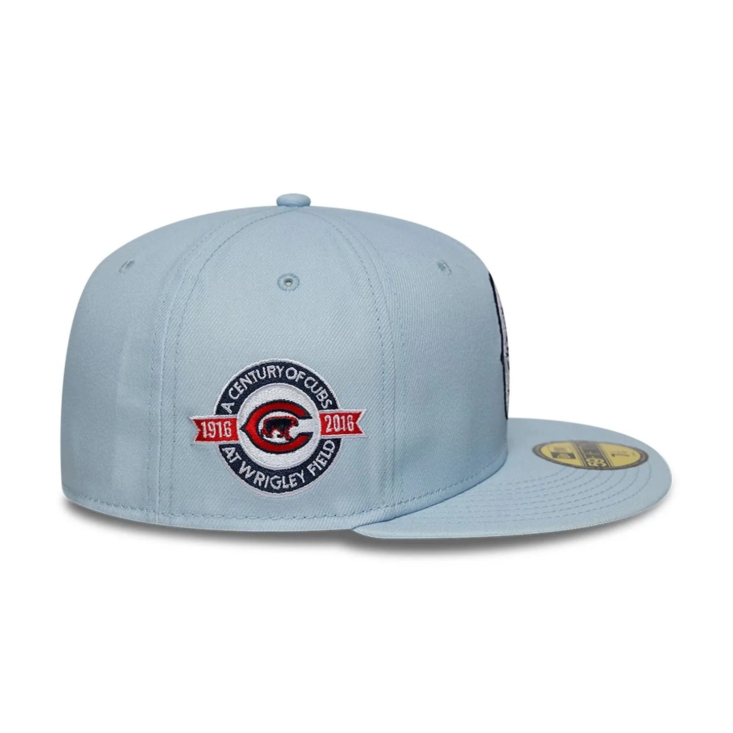 NEW ERA Chicago Cubs Cooperstown Seasonal Pastel Blue 59FIFTY FItted Cap