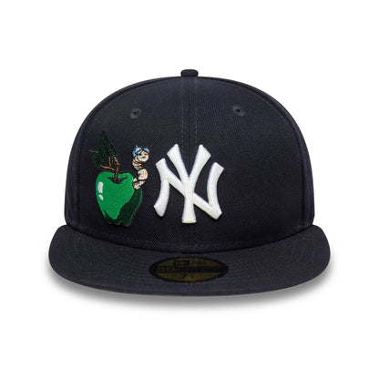 New York Yankees MLB Food Icon Navy 59FIFTY FItted Cap