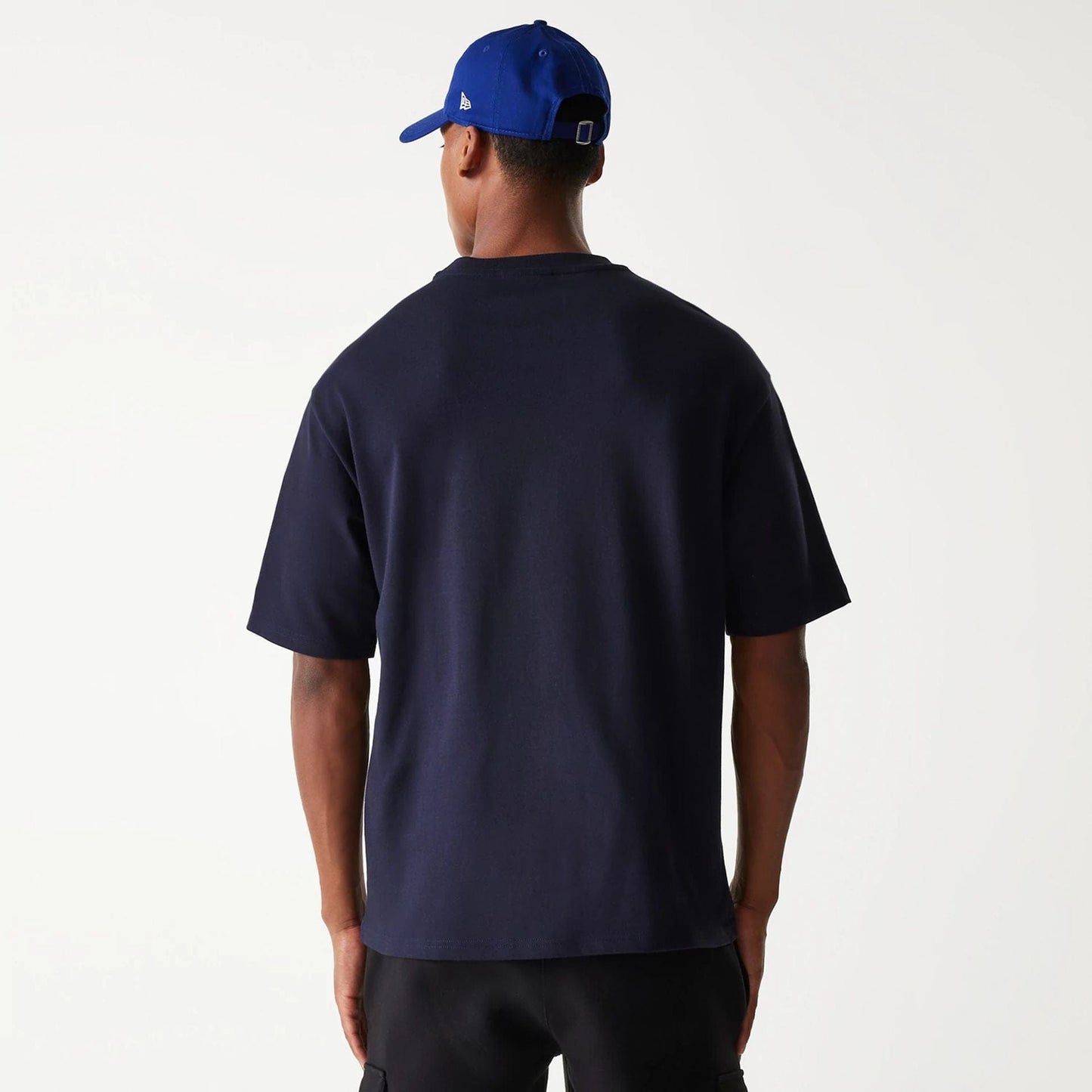 New Era LA Dodgers MLB World Series Navy Oversized T-Shirt