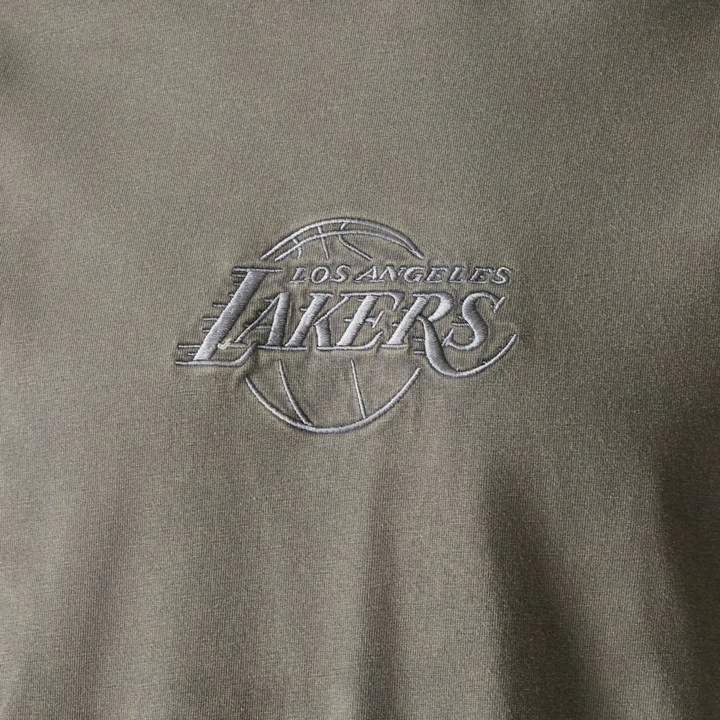 New Era LA Lakers NBA Washed Grey Box T-Shirt