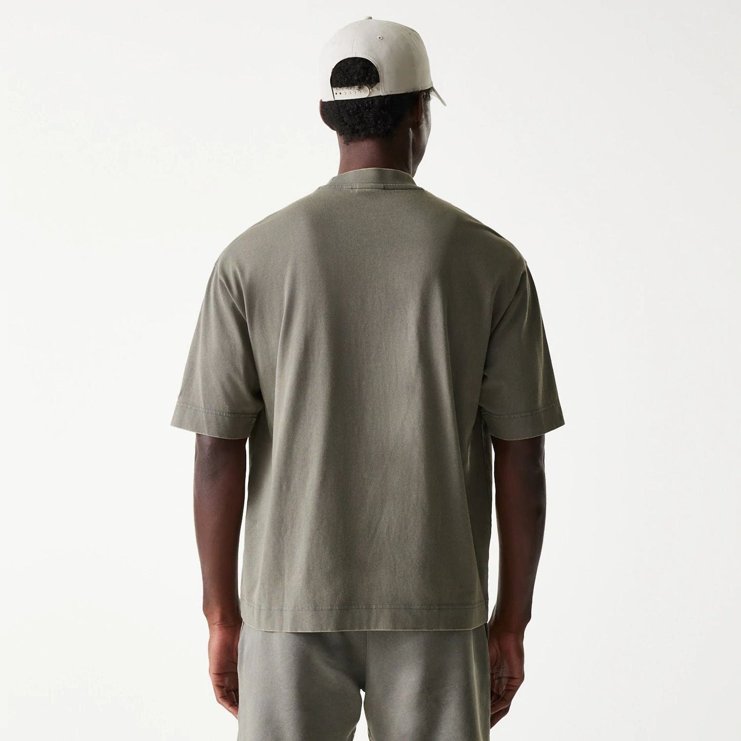 New Era LA Lakers NBA Washed Grey Box T-Shirt