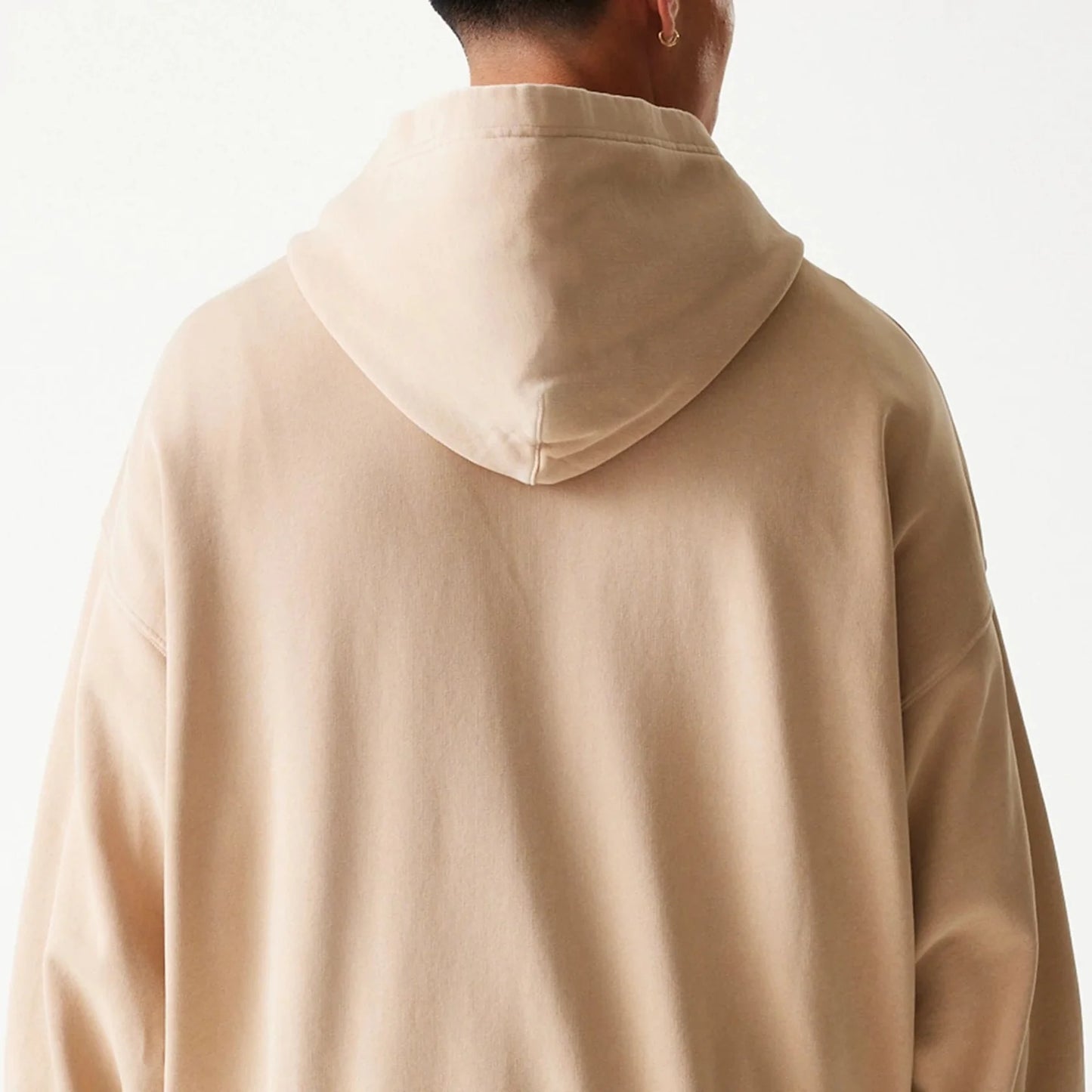 New Era Chicago Bulls NBA Washed Beige Full Zip Hoodie