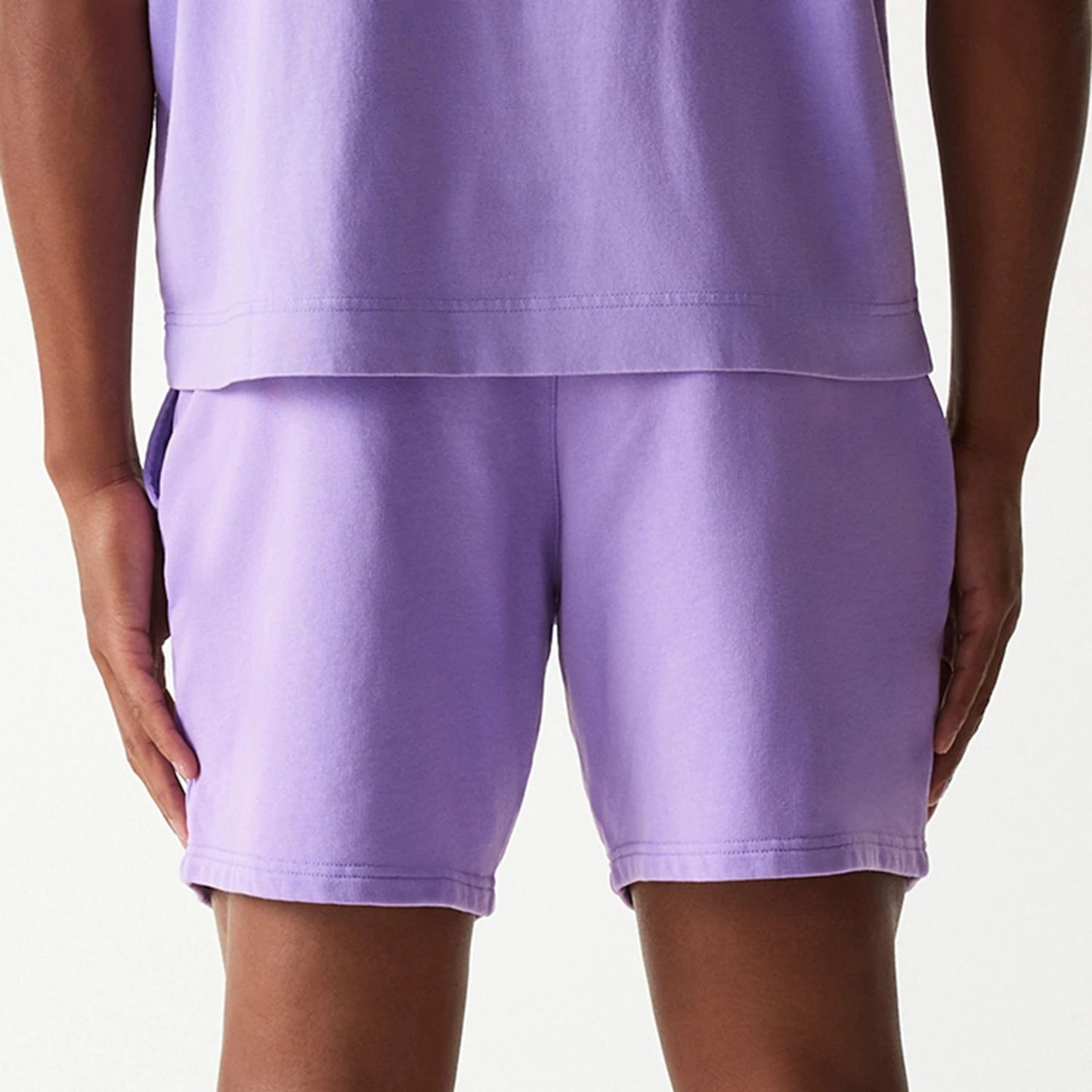 New Era LA Lakers NBA Washed Purple Shorts