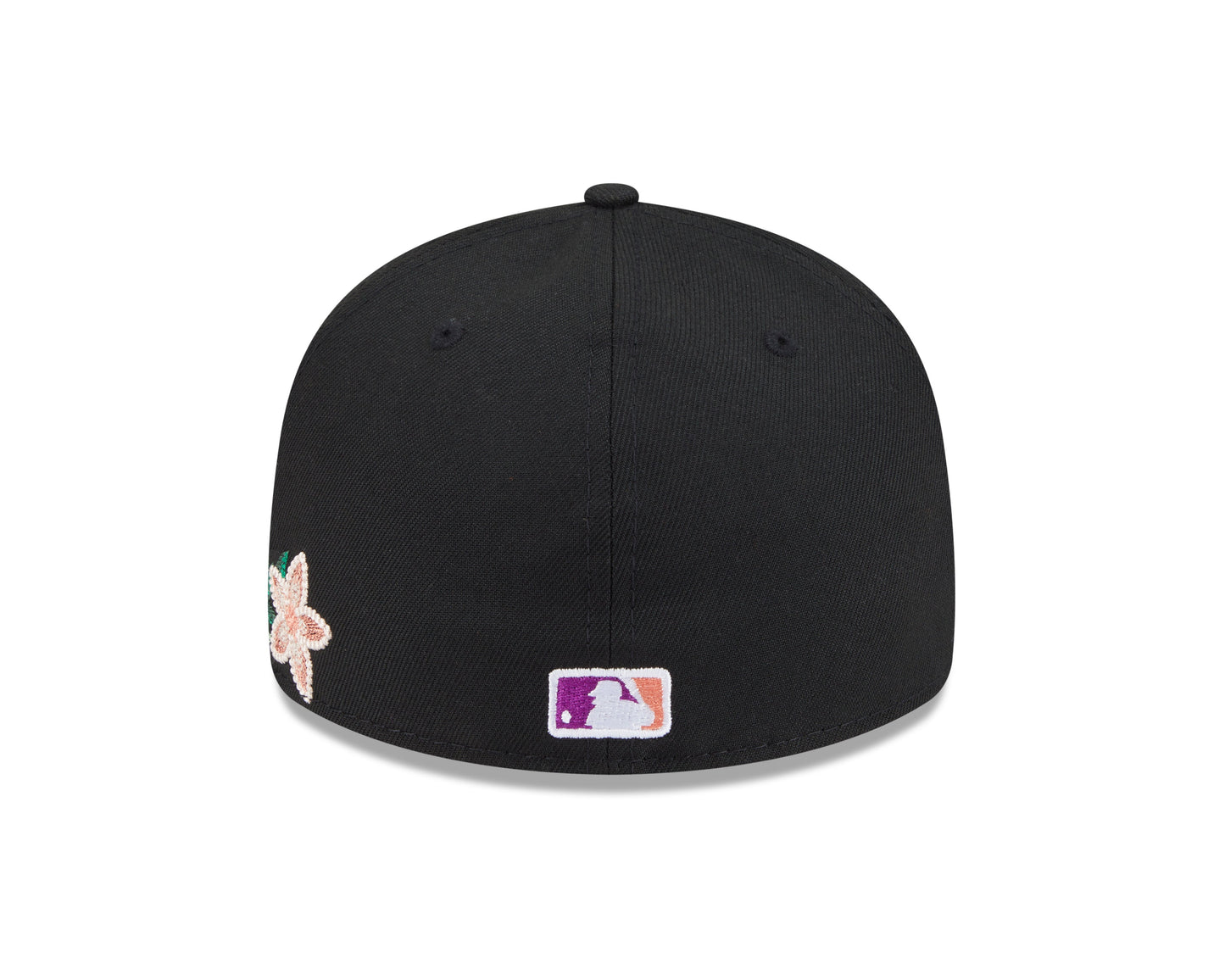 New Era New York Yankees Tonal Floral Black Pre-curved 59FIFTY Fitted Cap