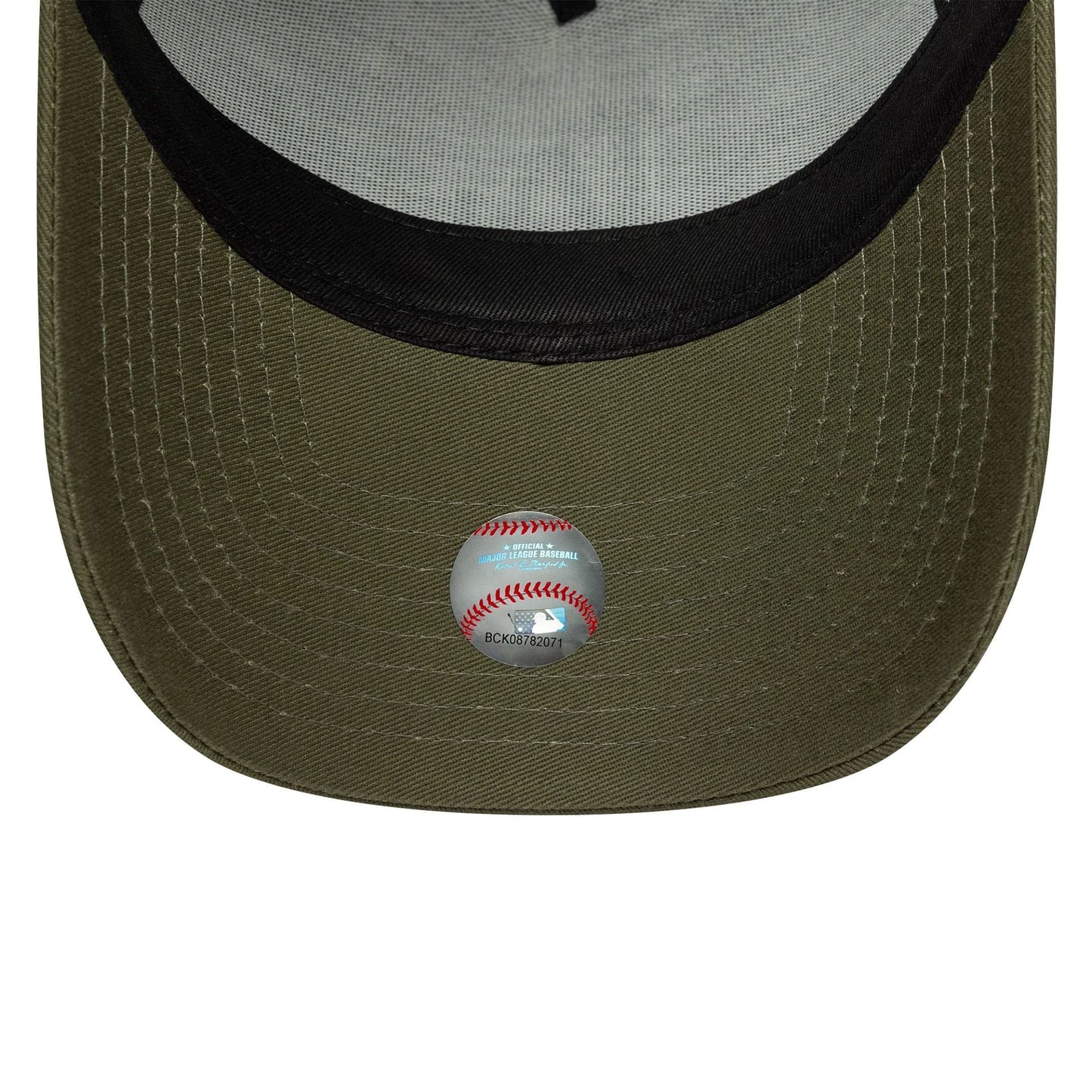 NEW ERA LA Dodgers MLB Outline Green 9FORTY E-Frame Trucker Adjustable Cap