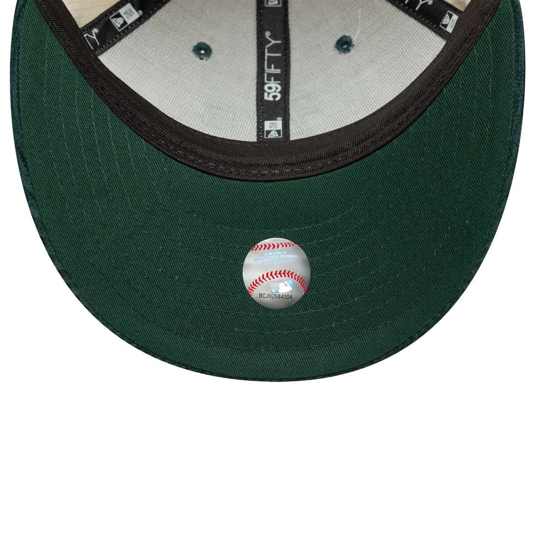 NEW ERA Oakland Athletics MLB Cord Cream Low Profile 59FIFTY Fitted Cap