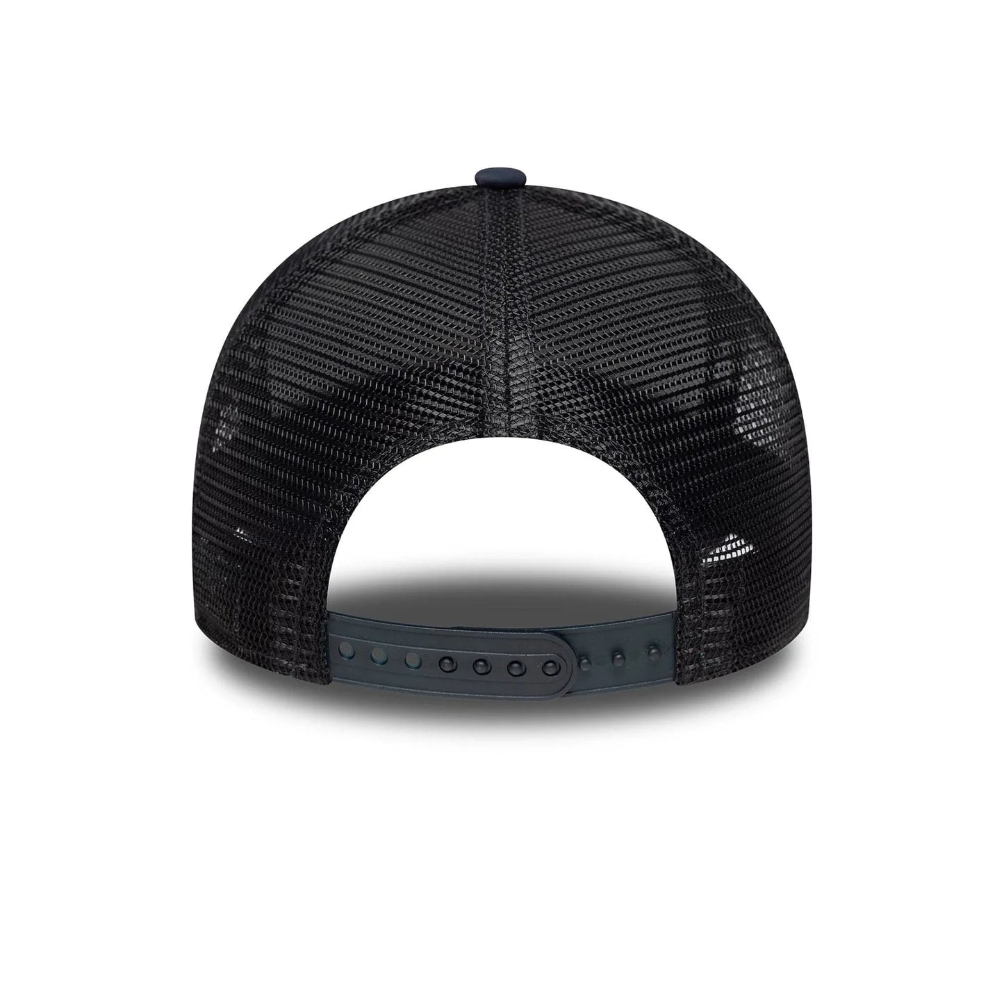 NEW ERA New York Yankees MLB Script Navy 9FORTY A-Frame Trucker Adjustable Cap