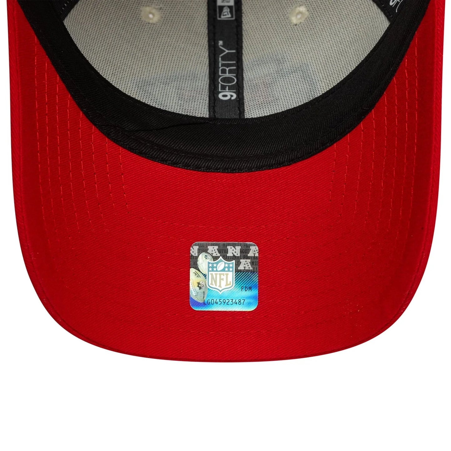 New Era Kansas City Chiefs NFL Wordmark Cream 9FORTY Adjustable Cap