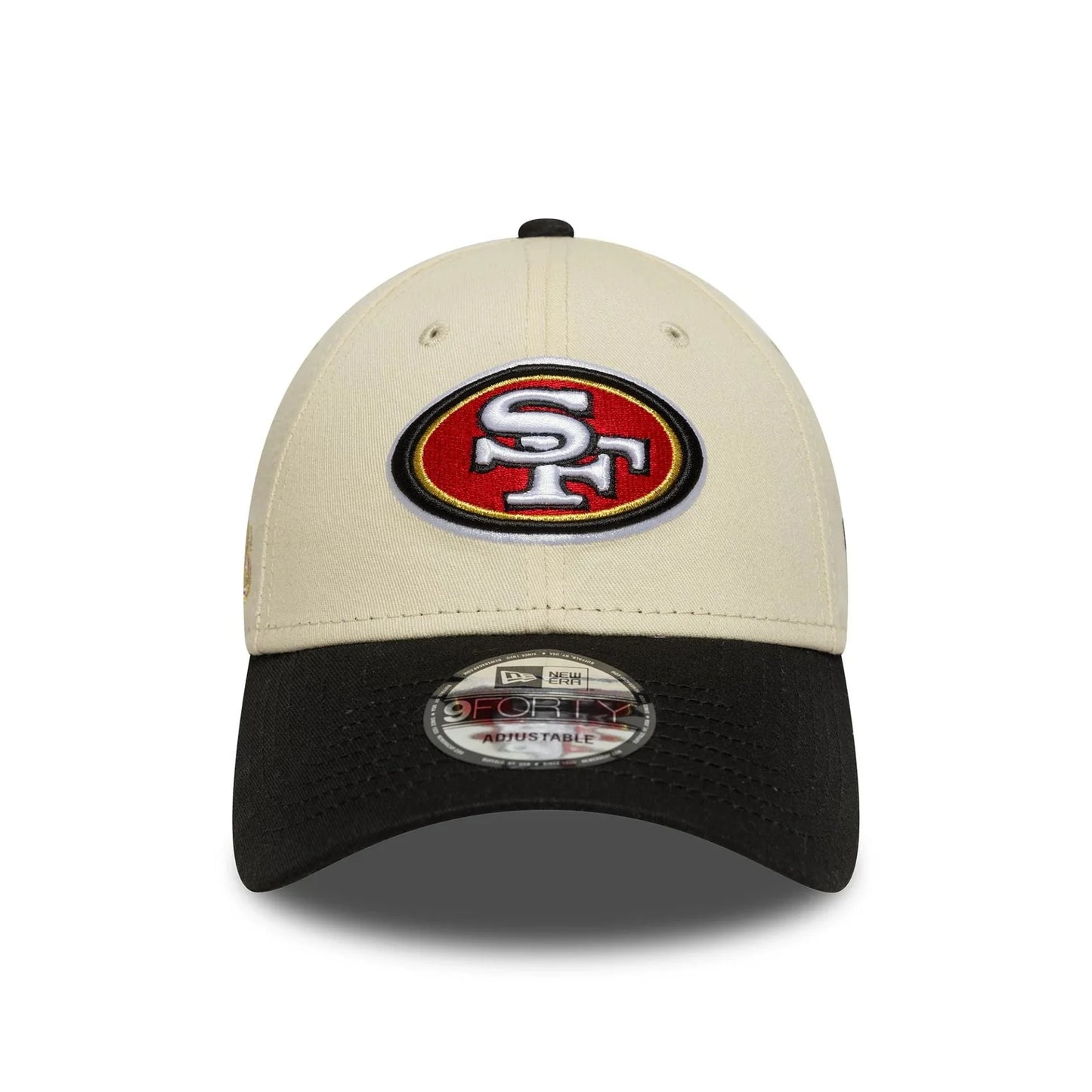 San Francisco 49ers NFL Wordmark Cream 9FORTY Adjustable Cap