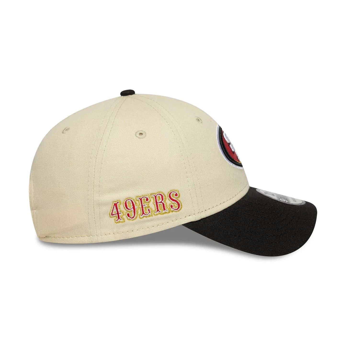 San Francisco 49ers NFL Wordmark Cream 9FORTY Adjustable Cap
