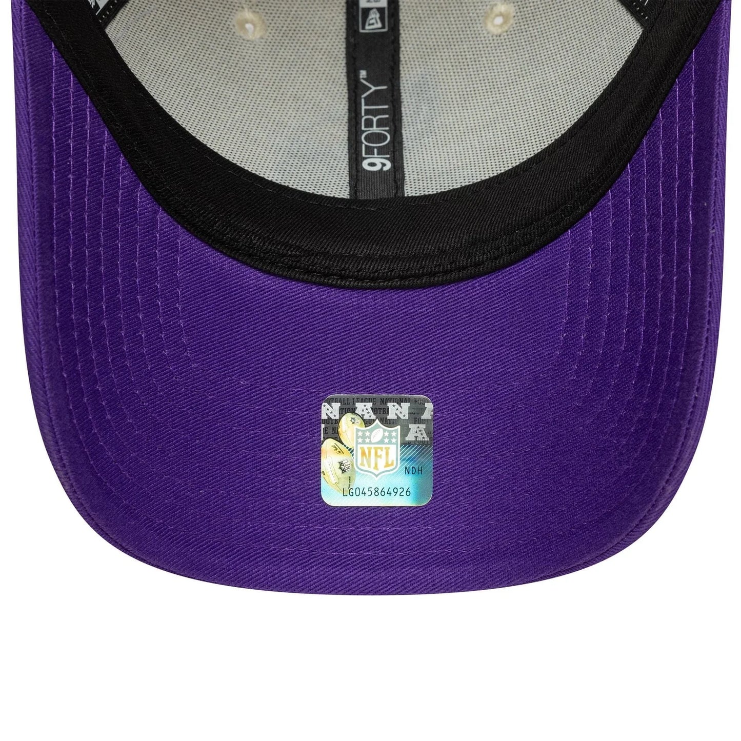 NEW ERA Minnesota Vikings NFL Wordmark Cream 9FORTY Adjustable Cap