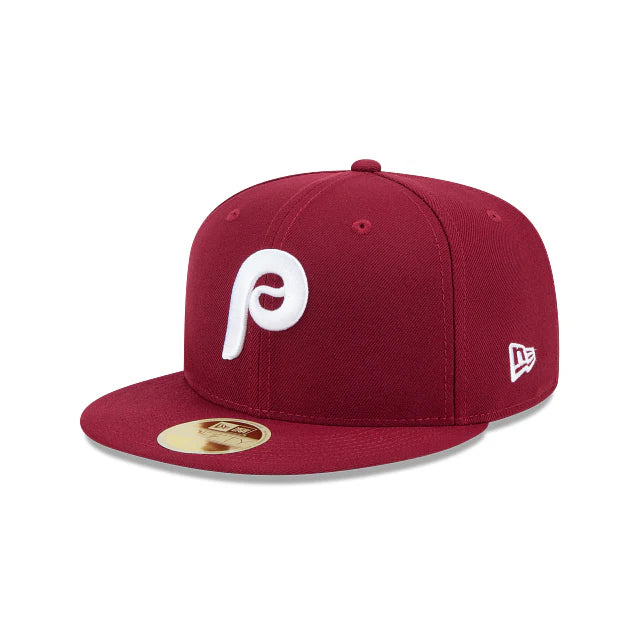 NEW ERA Philadelphia Phillies MLB 2025 Hall Of Fame Red 59FIFTY Fitted Cap