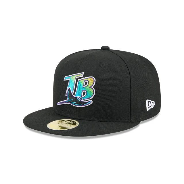 NEW ERA Tampa Bay Rays MLB 2025 Hall Of Fame Black 59FIFTY Fitted Cap