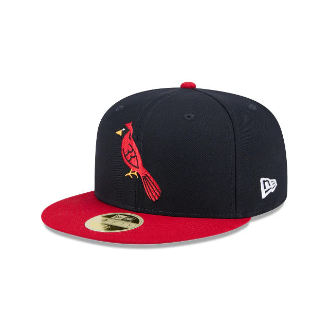 NEW ERA St. Louis Cardinals MLB 2025 Hall Of Fame Navy Blue 59FIFTY Fitted Cap