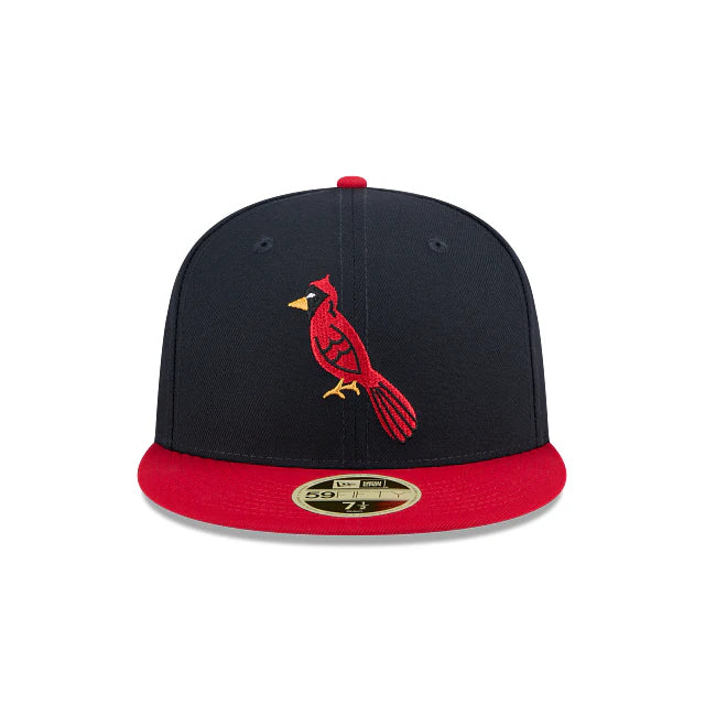 NEW ERA St. Louis Cardinals MLB 2025 Hall Of Fame Navy Blue 59FIFTY Fitted Cap