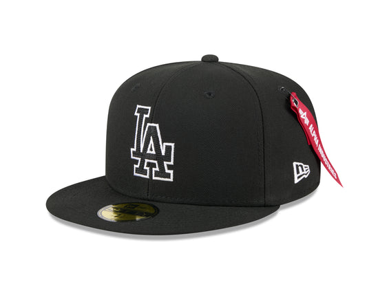 NEW ERA Los Angeles Dodgers MLB X Alpha Black 59FIFTY Fitted Cap
