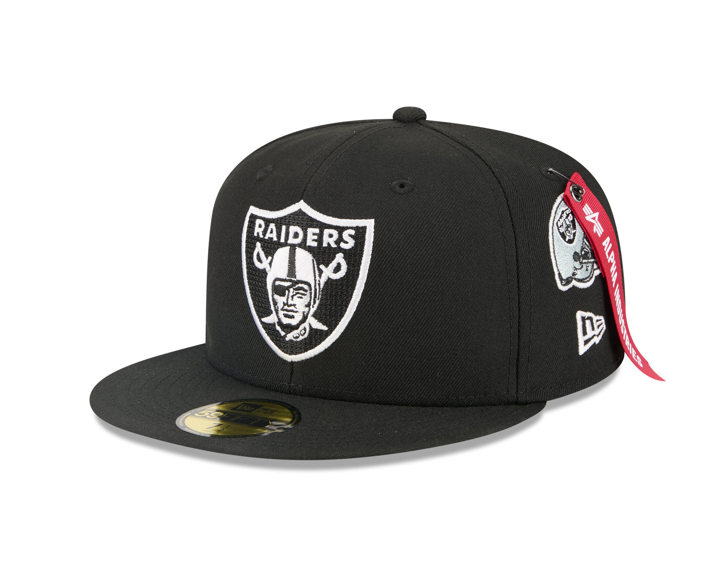 NEW ERA Las Vegas Raiders x Alpha Industries Black 59FIFTY Fitted Cap