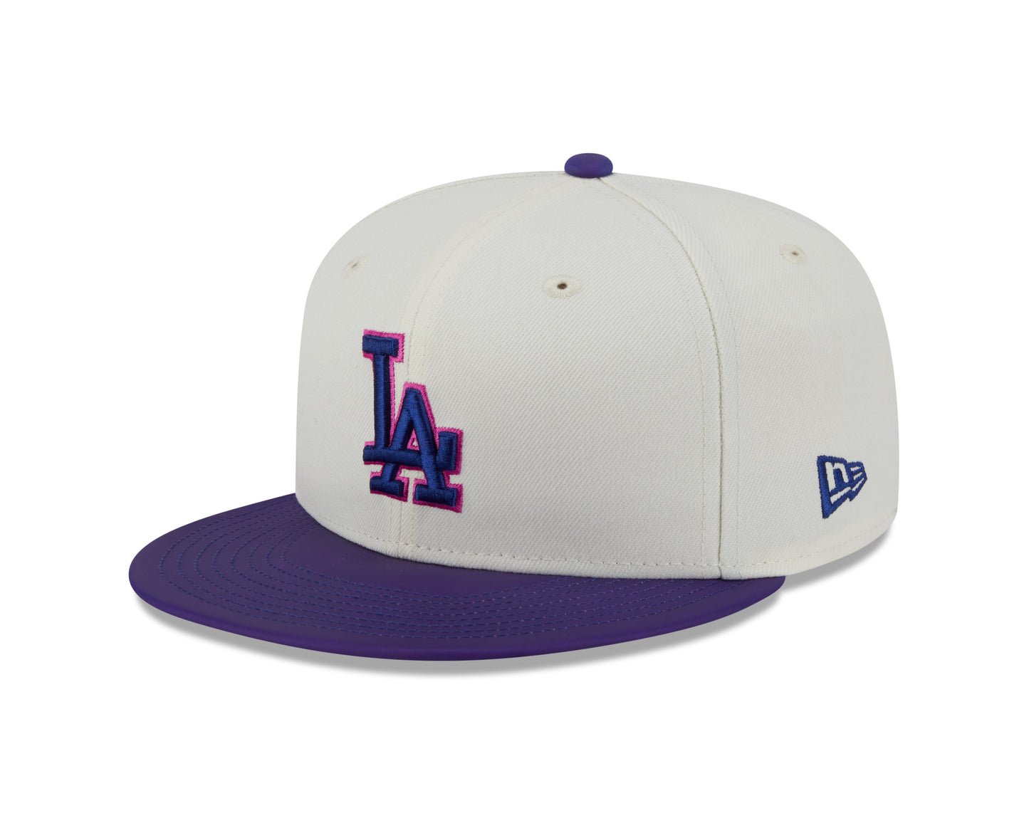 New Era LA Dodgers MLB Colour Develop White 59FIFTY Fitted Cap