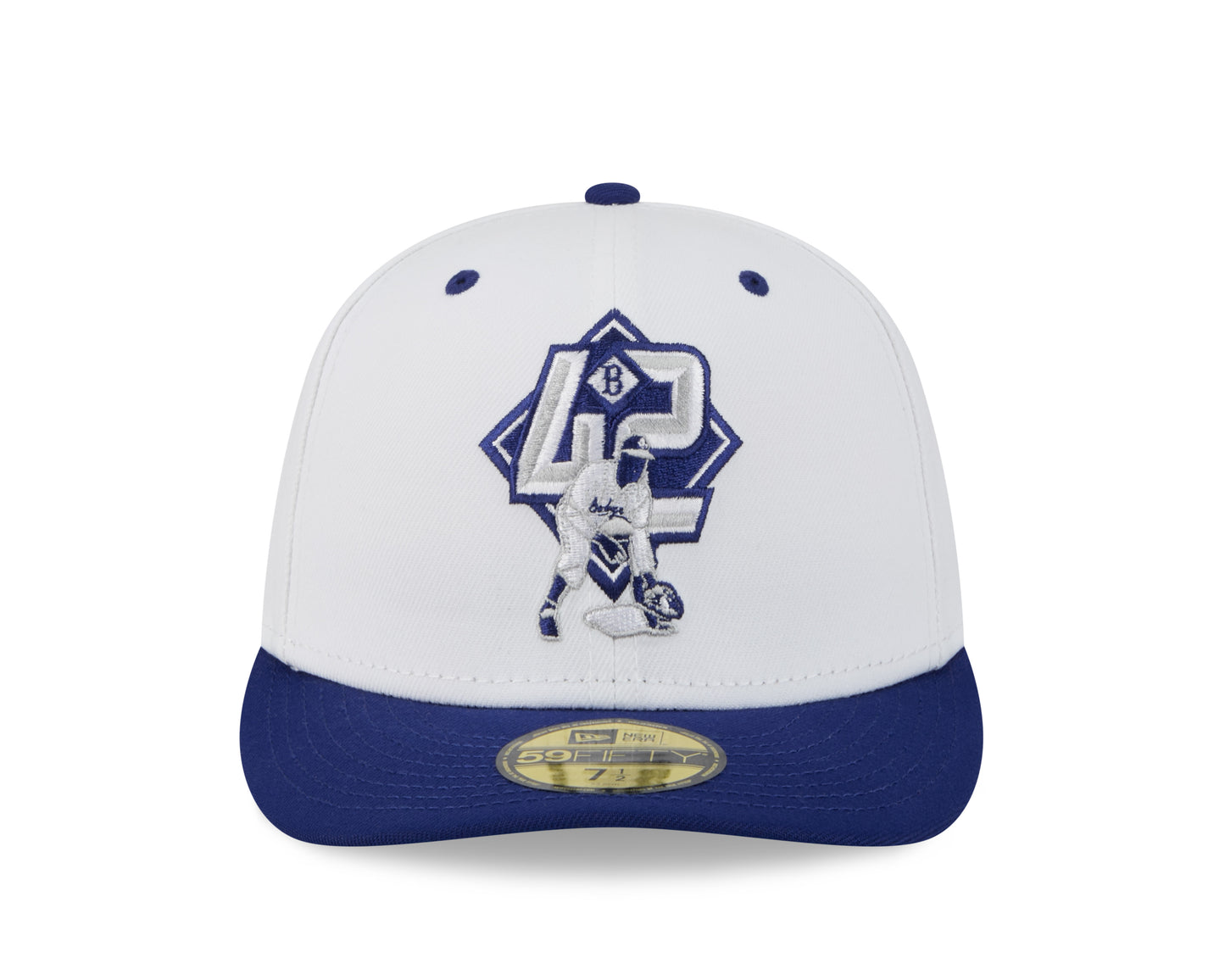 NEW ERA Brooklyn Dodgers Jackie Robinson Player Pre Curved 59FIFTY Fitted