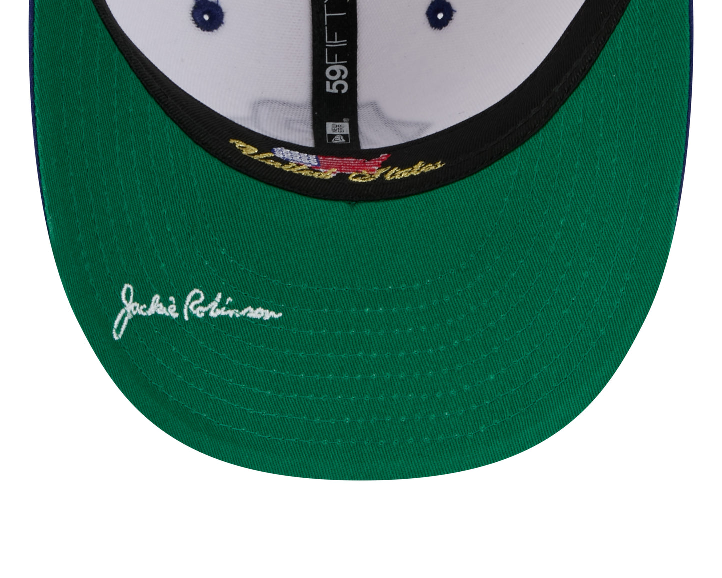 NEW ERA Brooklyn Dodgers Jackie Robinson Player Pre Curved 59FIFTY Fitted