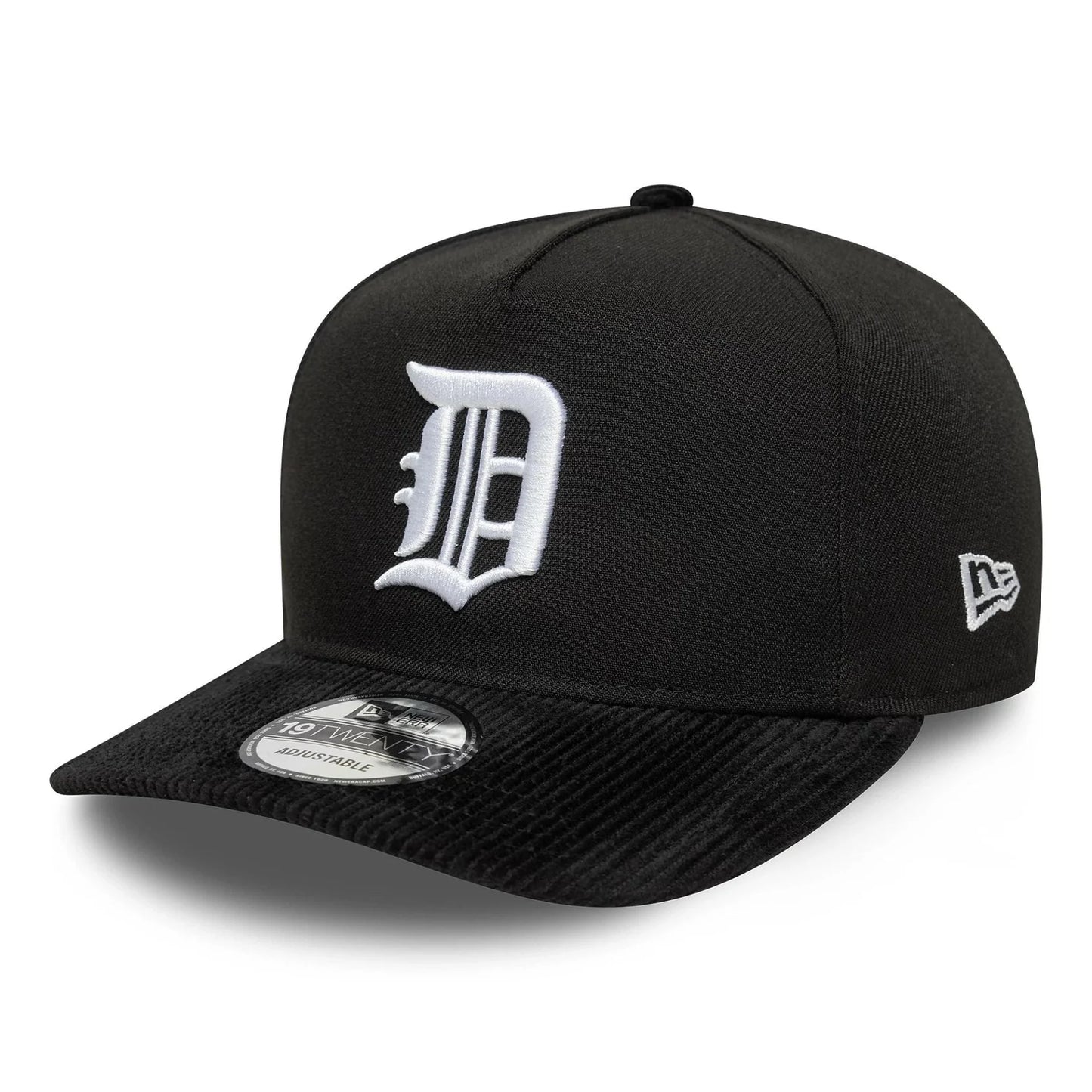 NEW ERA Detroit Tigers MLB Cooperstown Cord Black 19TWENTY Adjustable Cap