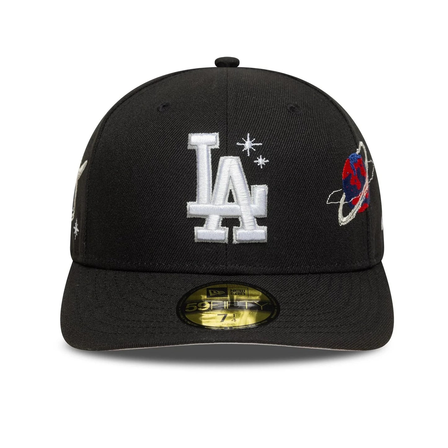 NEW ERA LA Dodgers MLB Planet Icon Black 59FIFTY Fitted Cap
