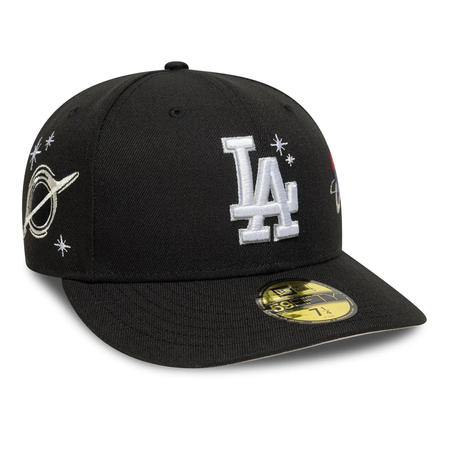 NEW ERA LA Dodgers MLB Planet Icon Black 59FIFTY Fitted Cap