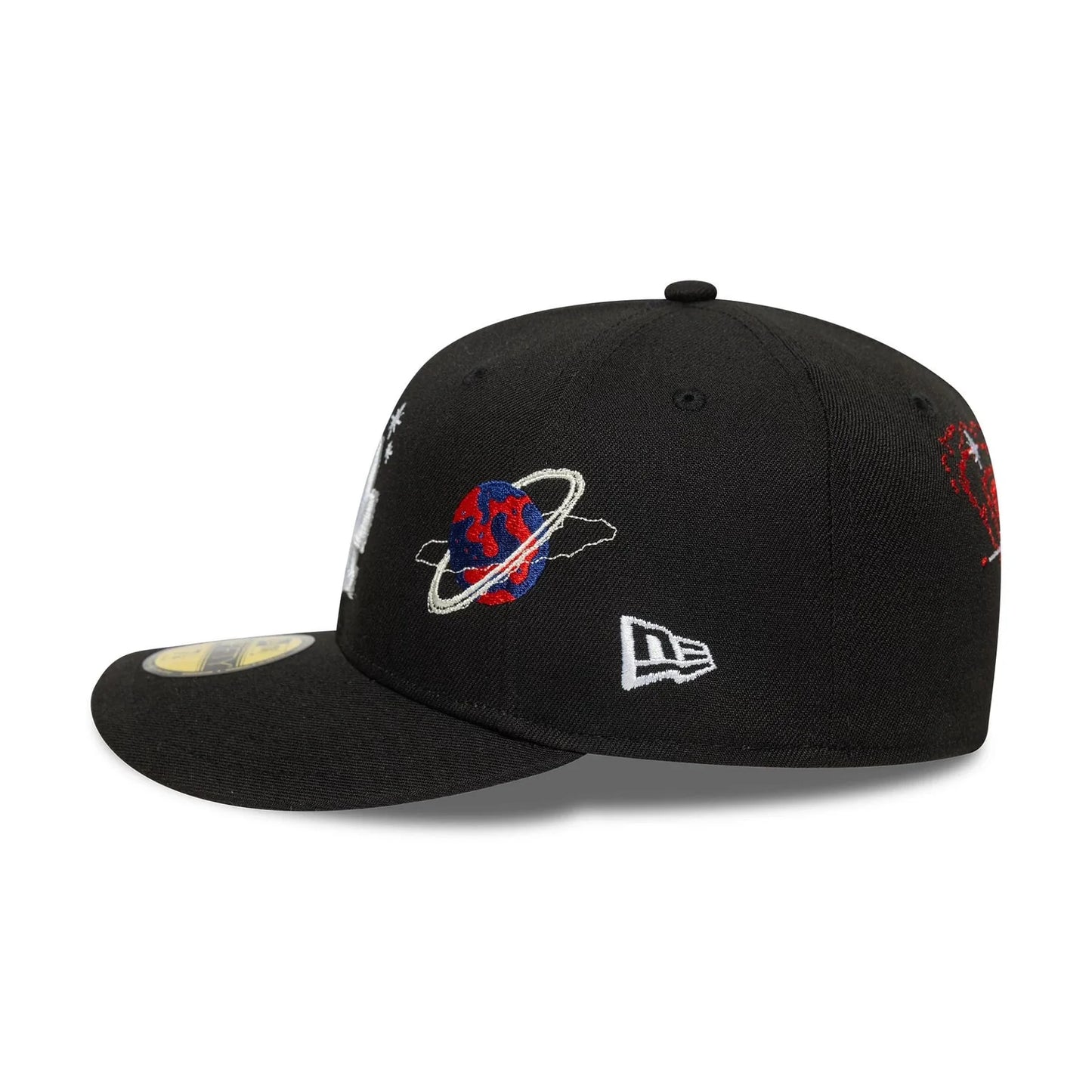 NEW ERA LA Dodgers MLB Planet Icon Black 59FIFTY Fitted Cap