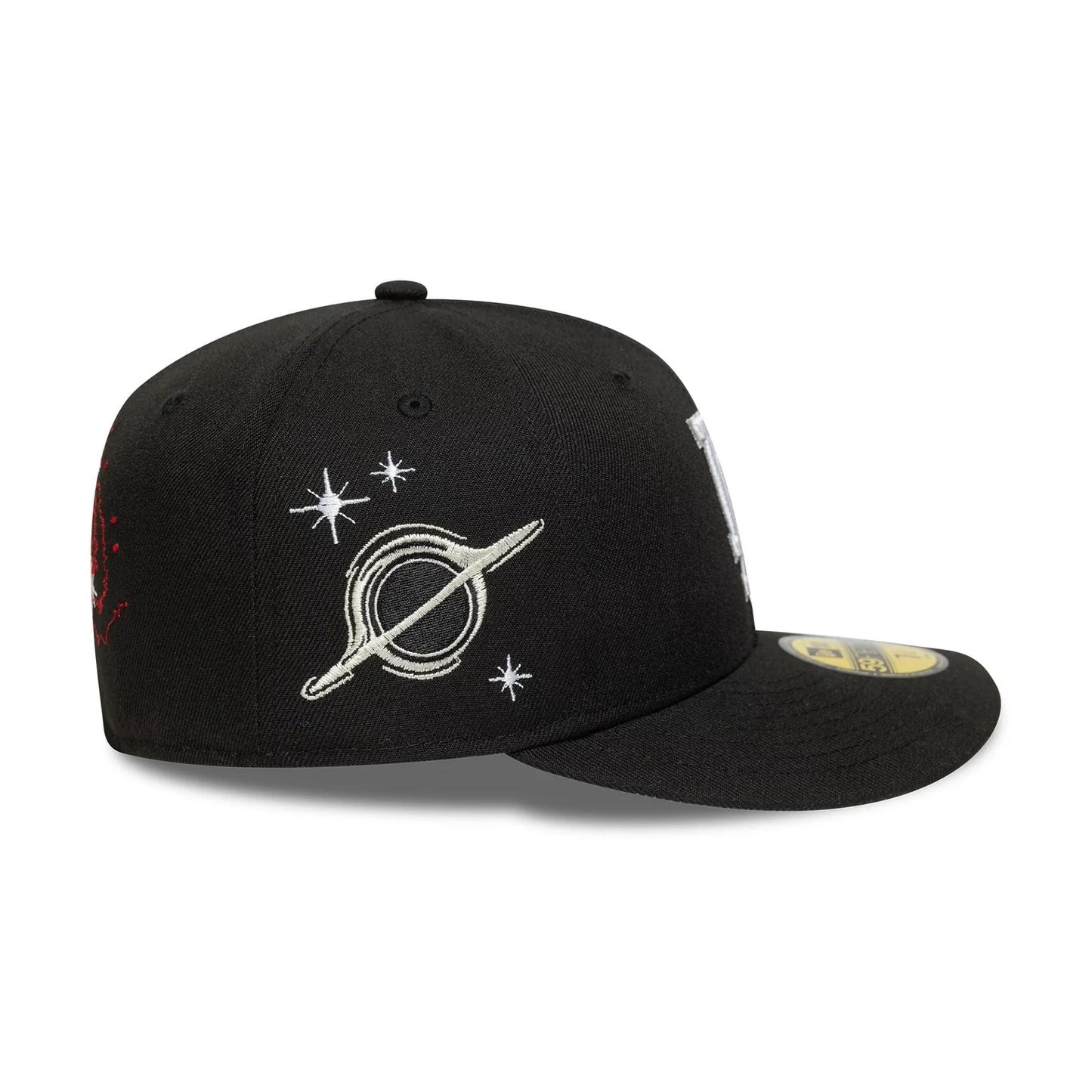 NEW ERA LA Dodgers MLB Planet Icon Black 59FIFTY Fitted Cap