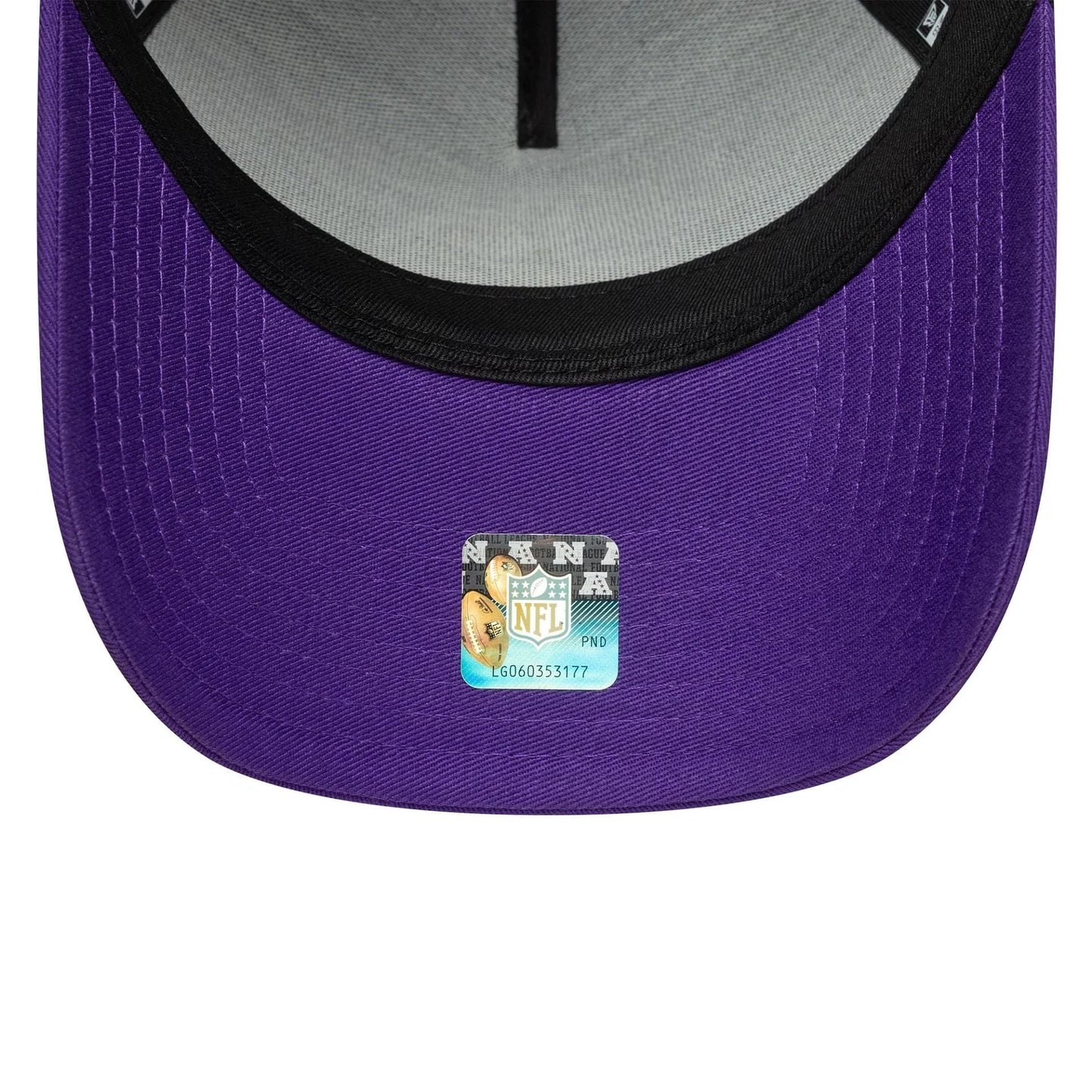 NEW ERA Minnesota Vikings NFL Charcoal 9FORTY E-Frame Adjustable Cap